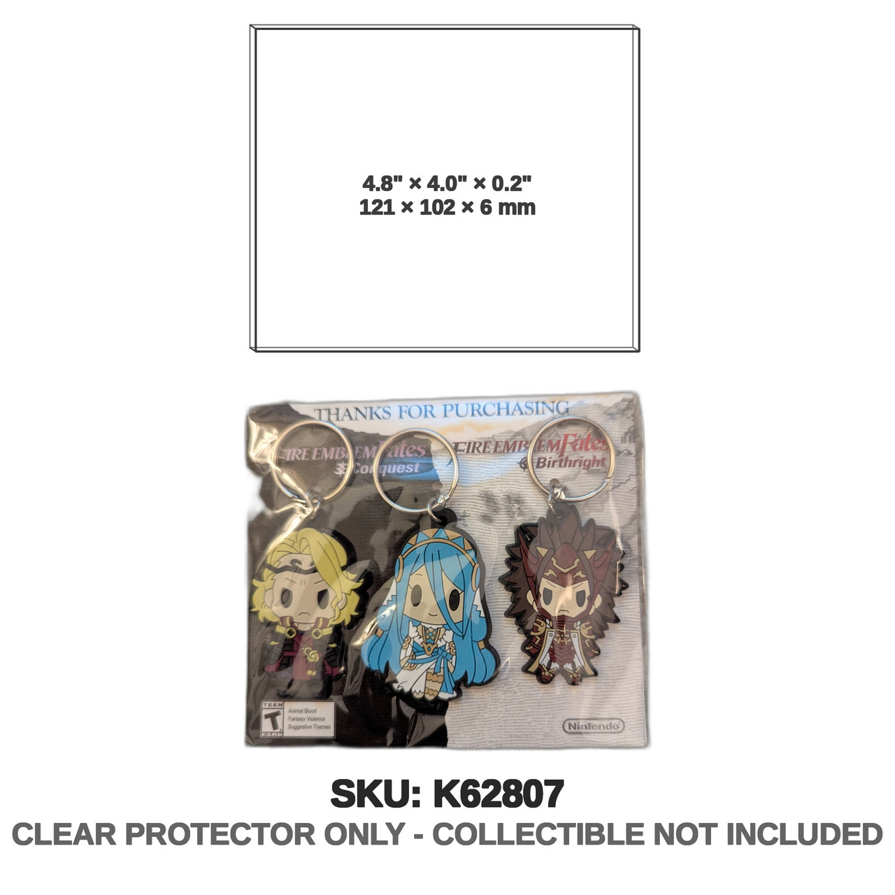 Nintendo Fire Emblem Fates Keychains