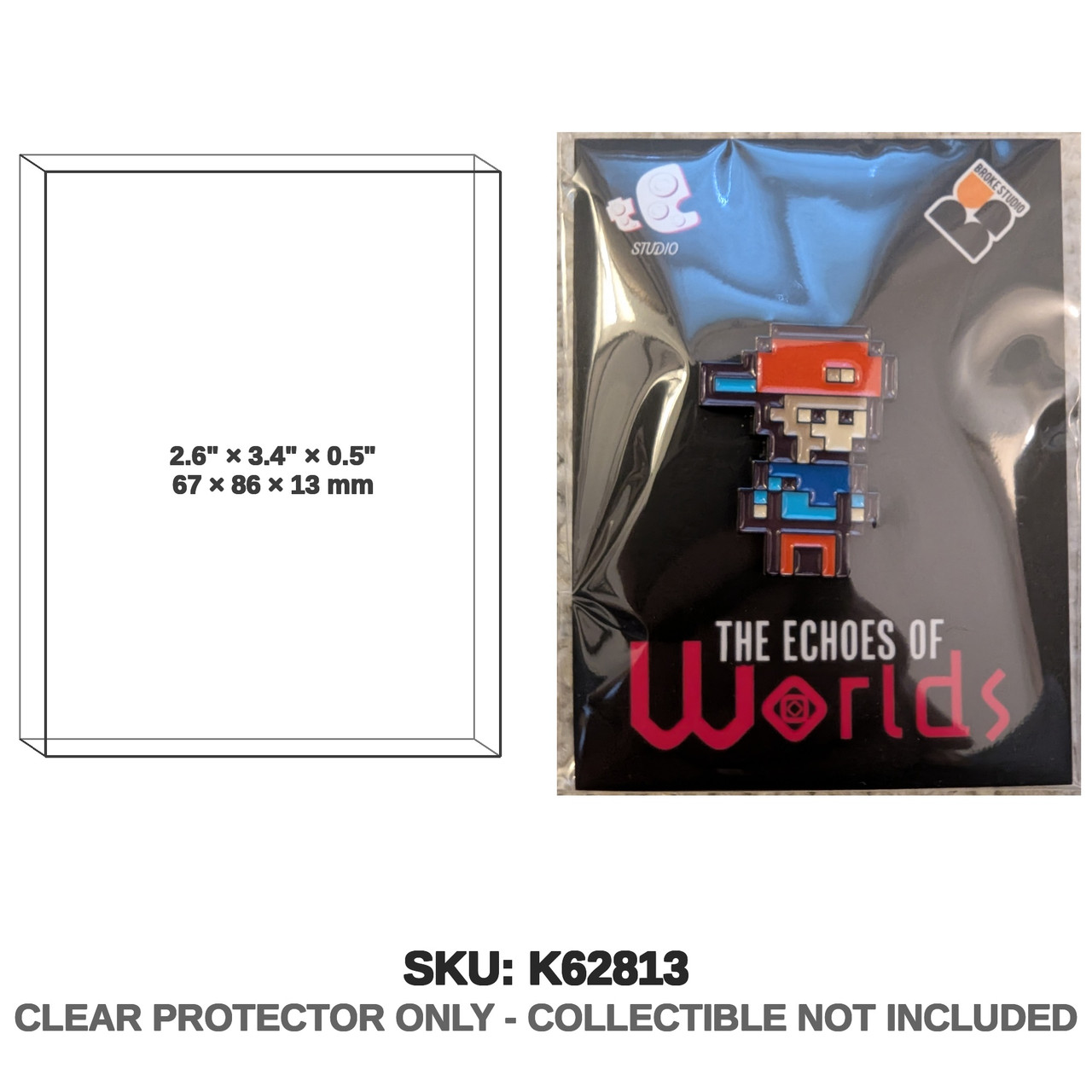 The Echoes of Worlds Pin