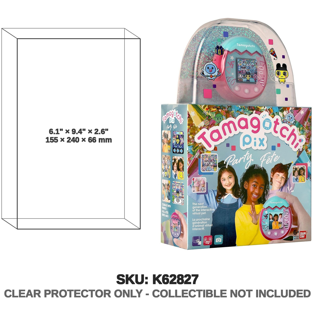 Bandai Tamagotchi Pix 2022 Party