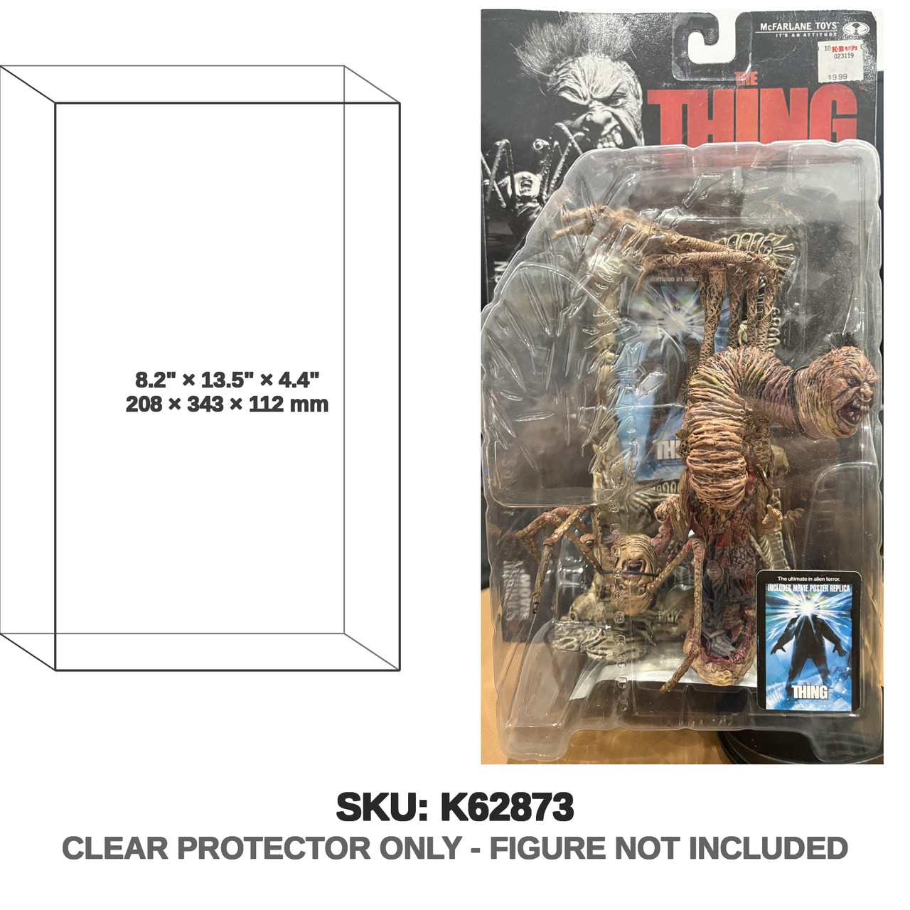 NECA The Thing Norris Creature With Spider