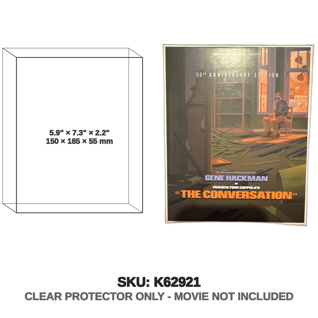 The Conversation 4K UHD 50th Anniversary Steelbook