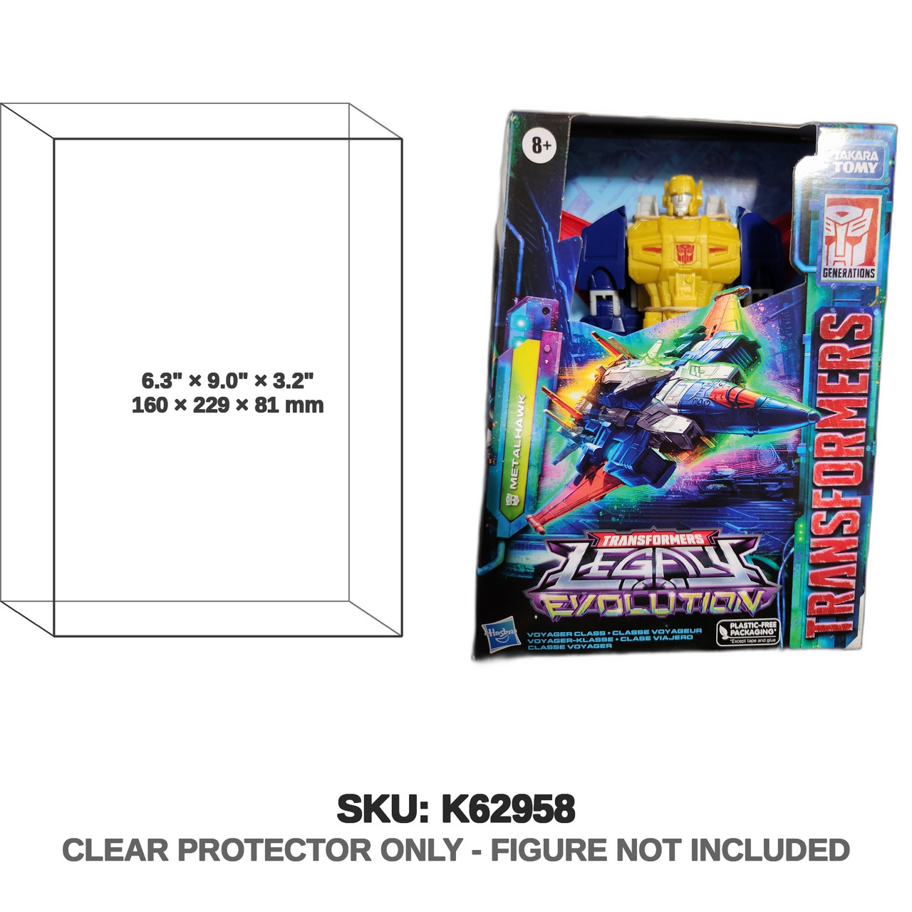 Metalhawk Transformers Legacy Evolution Figure