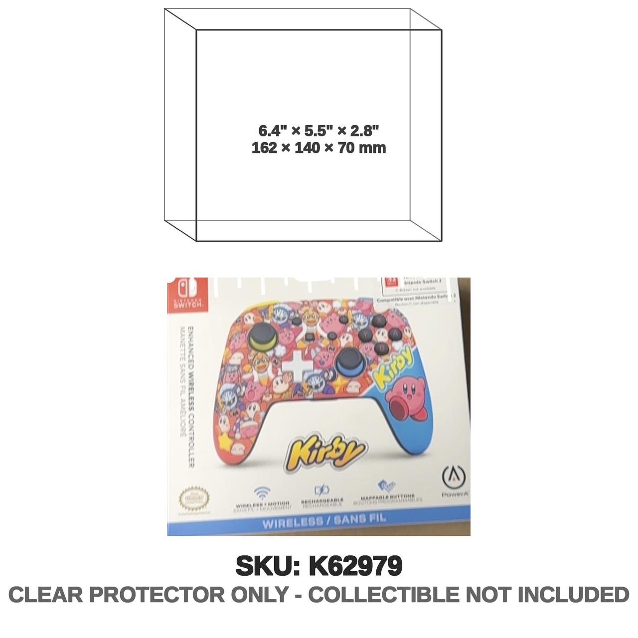 Kirby Switch Enhanced Wireless Controller
