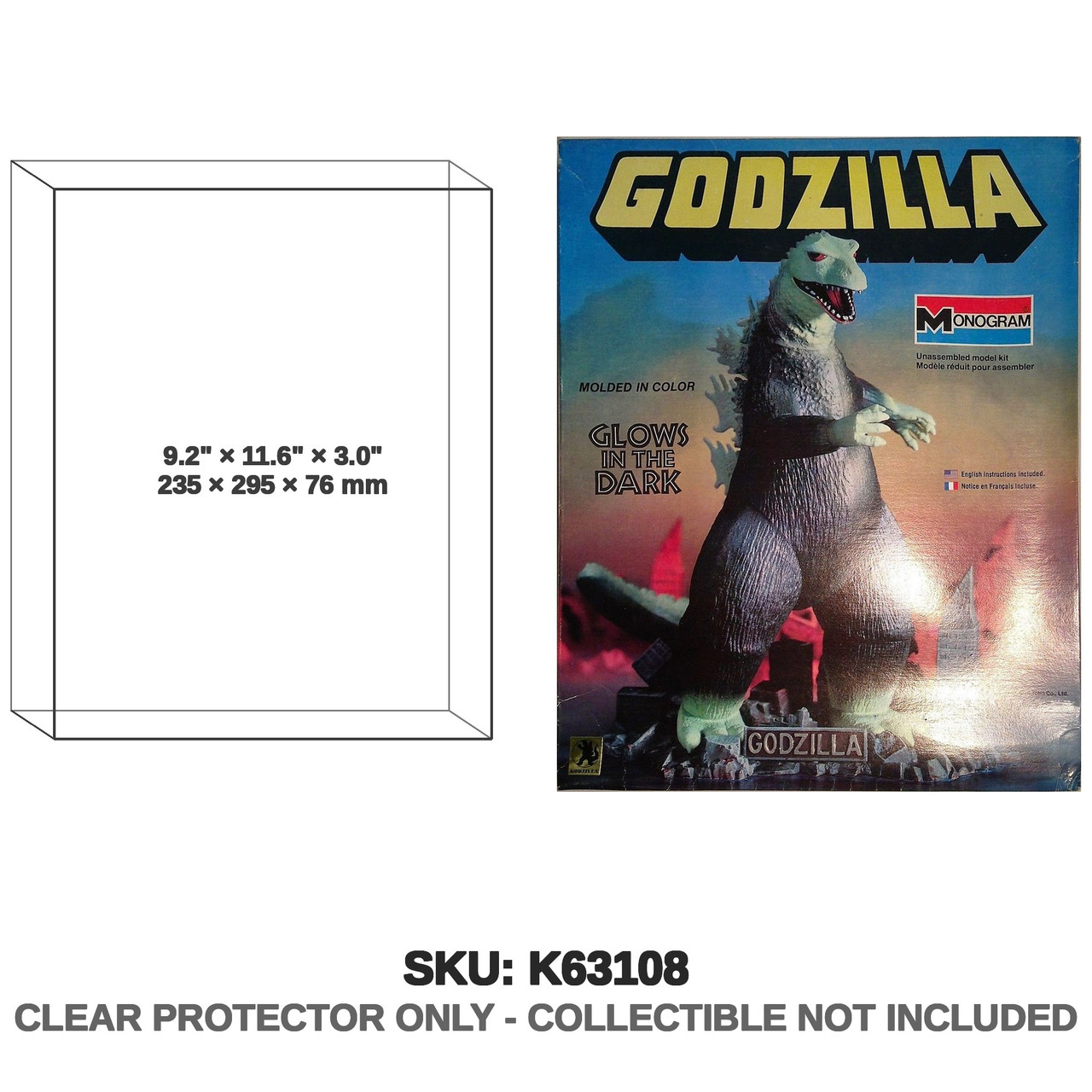 Monogram Godzilla Model Kit (1978)
