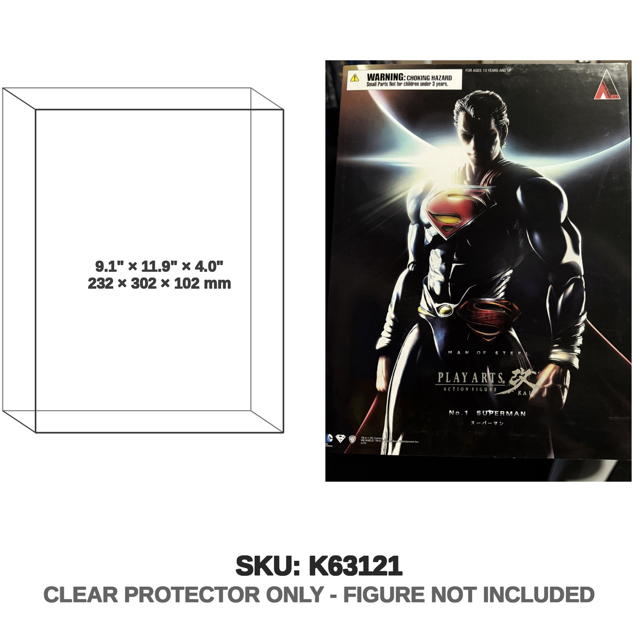 Square Enix Man Of Steel Play Arts