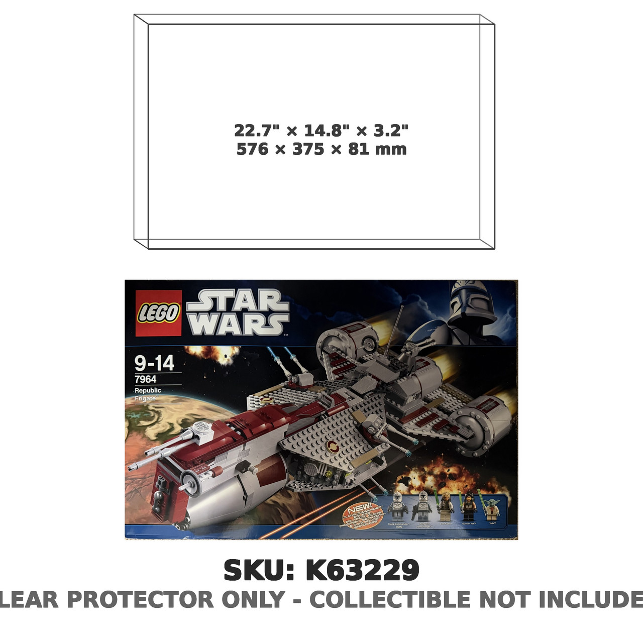 Lego Star Wars Republic Attack Gunship 7964