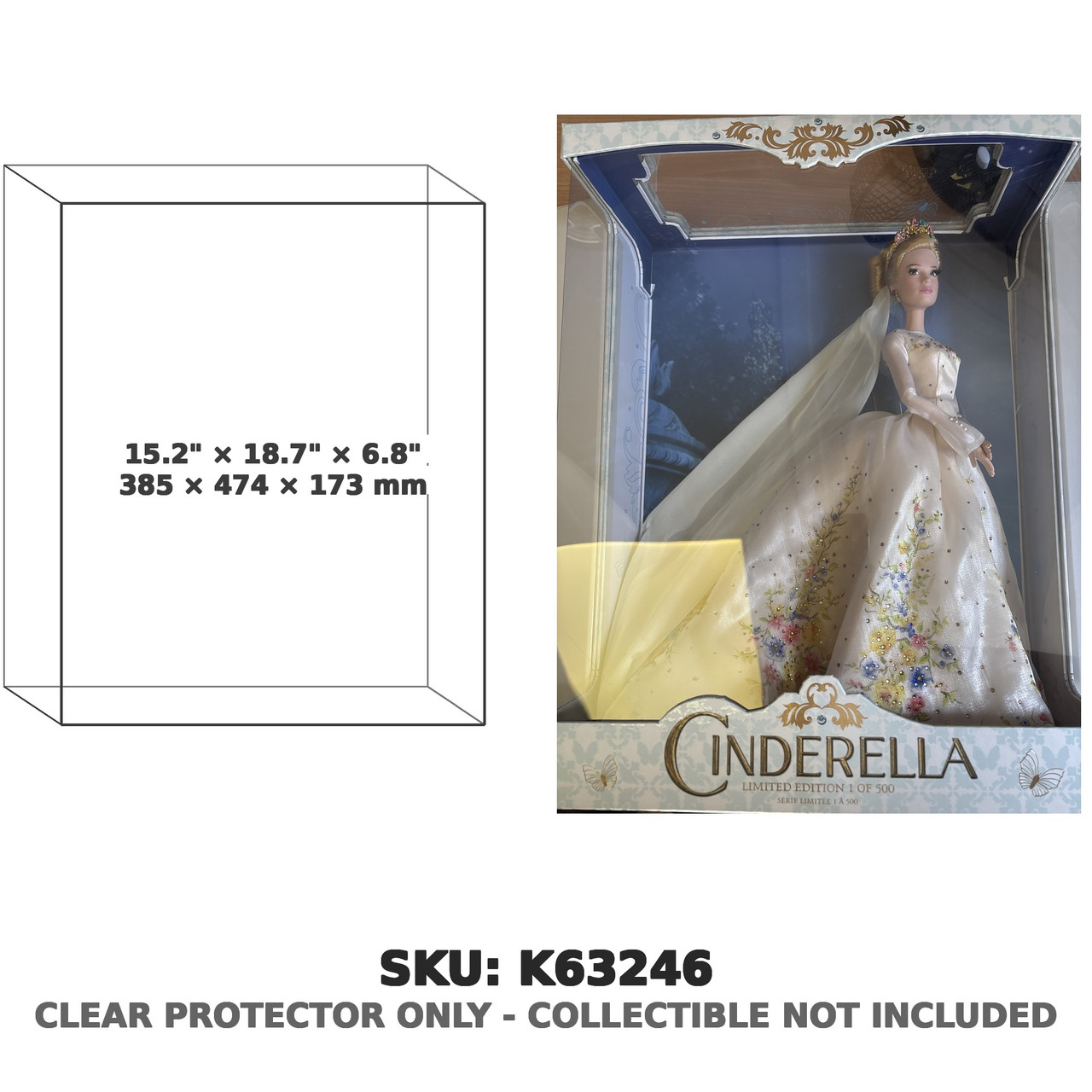 Cinderella Wedding Disney Limited Edition Doll