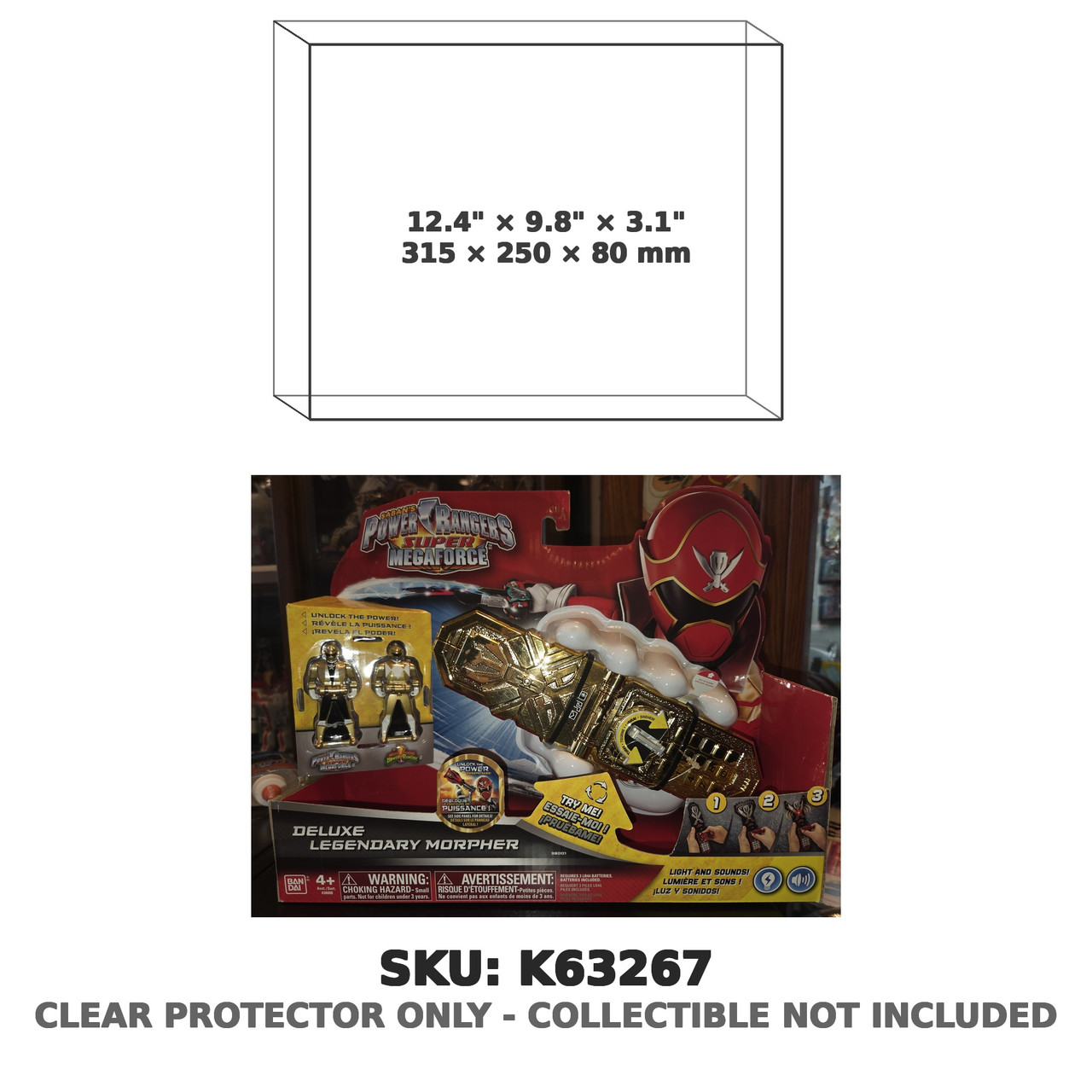 DX Legendary Morpher Power Rangers Super Megaforce