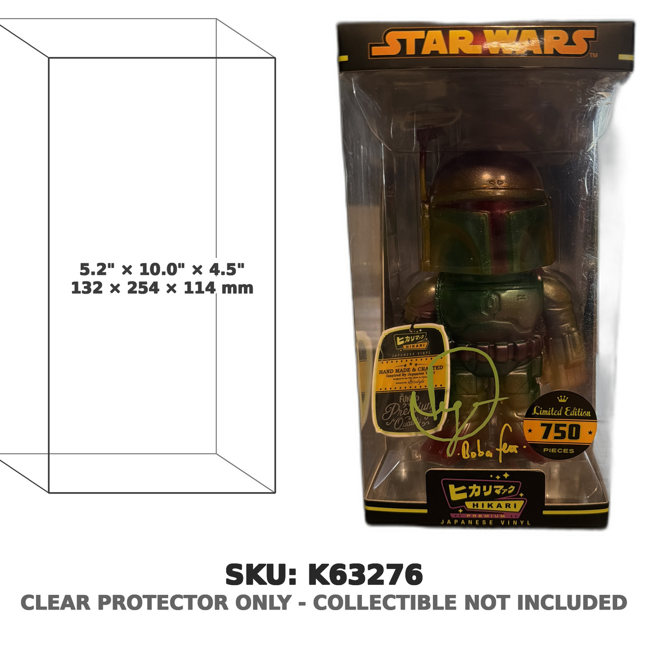 Boba Fett Star Wars Funko Hikari Premium Vinyl Figure