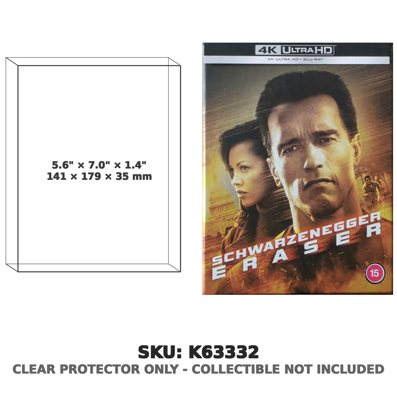 Eraser 4K Ultra HD Limited Collector's Edition Steelbook