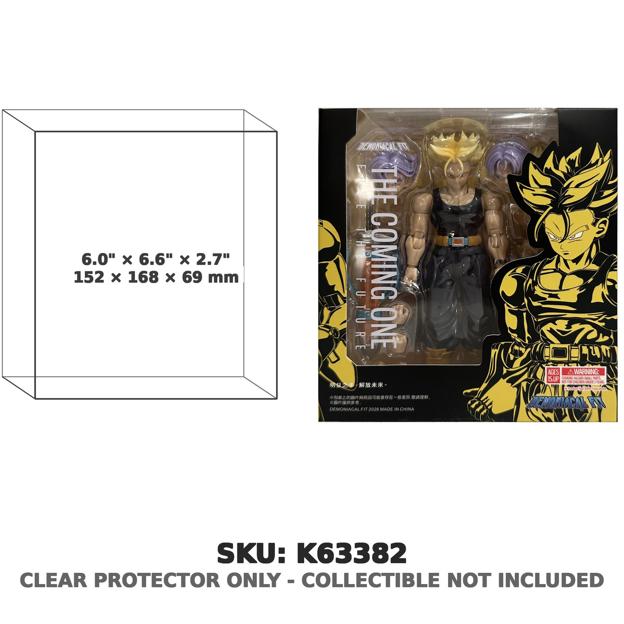 Trunks Dragon Ball Z The Coming One Free the Future Figure