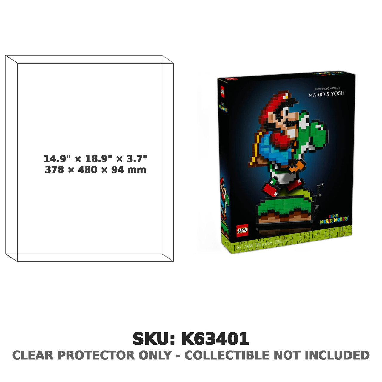 LEGO Super Mario World Mario & Yoshi Set 71438