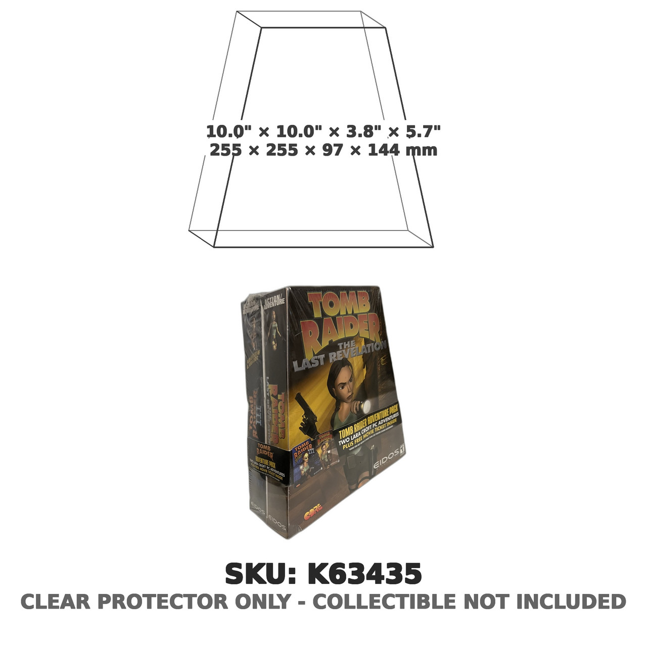 Tomb Raider 3 Trapezoid PC Big Box