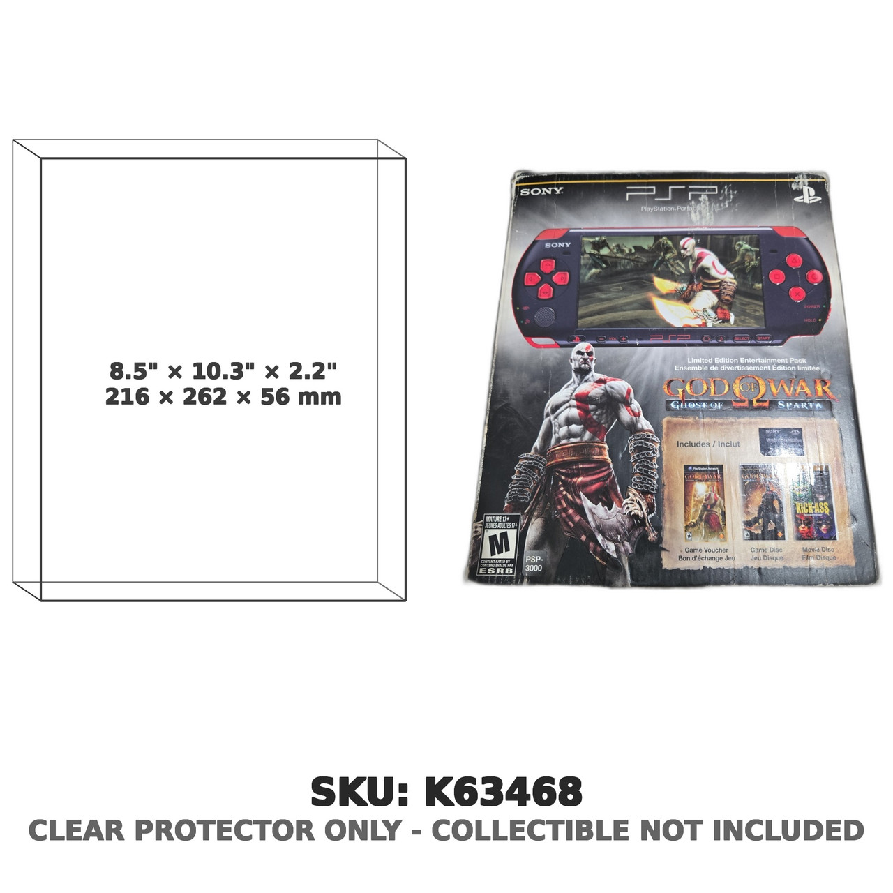 God of War Ghost of Sparta PSP-3000 Limited Edition Bundle