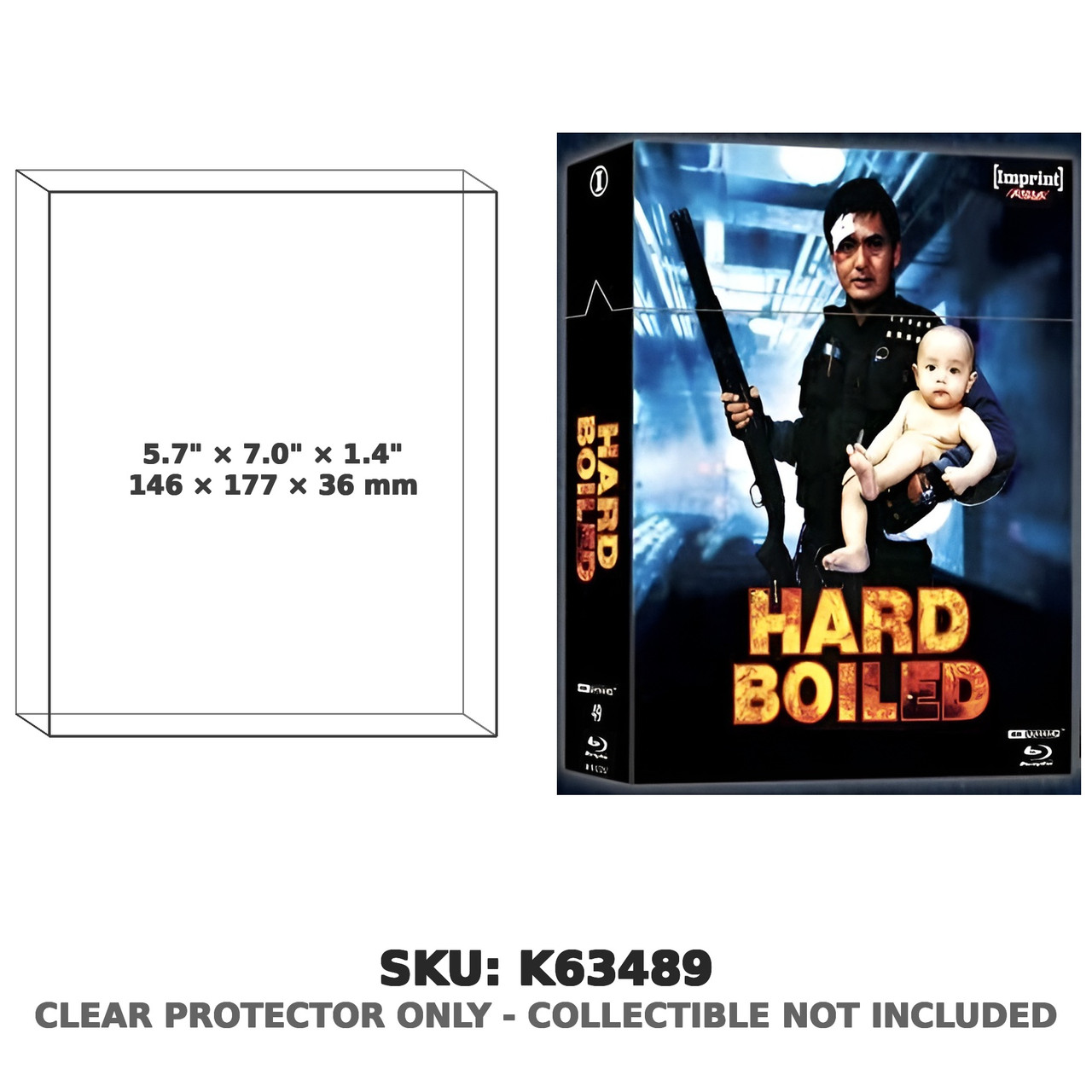 Hard Boiled Imprint Asia #49 4K UHD Blu-ray SteelBook
