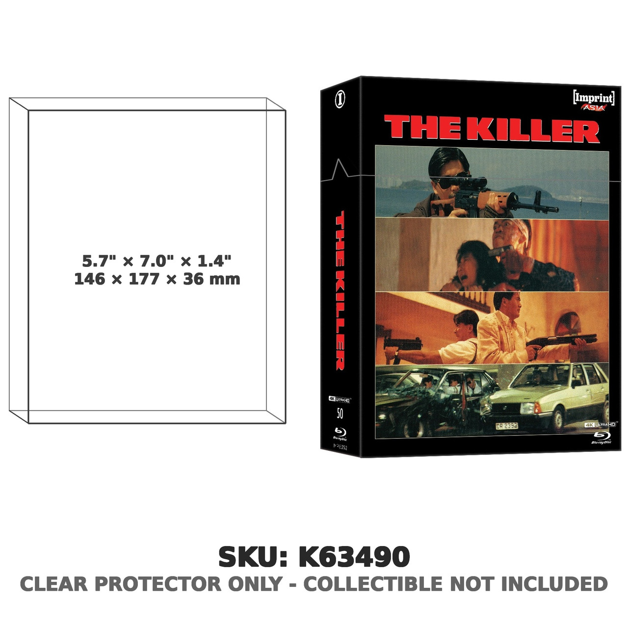 The Killer Imprint Asia #50 4K UHD Blu-ray SteelBook