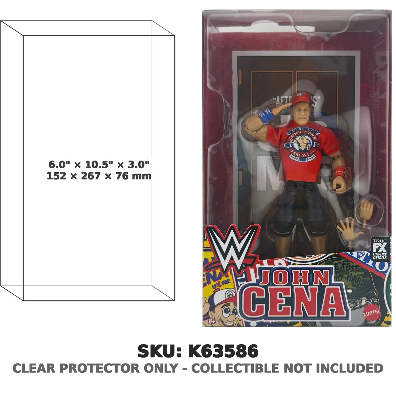 John Cena WWE Elite Last Time Is Now Farewell Tour Figure