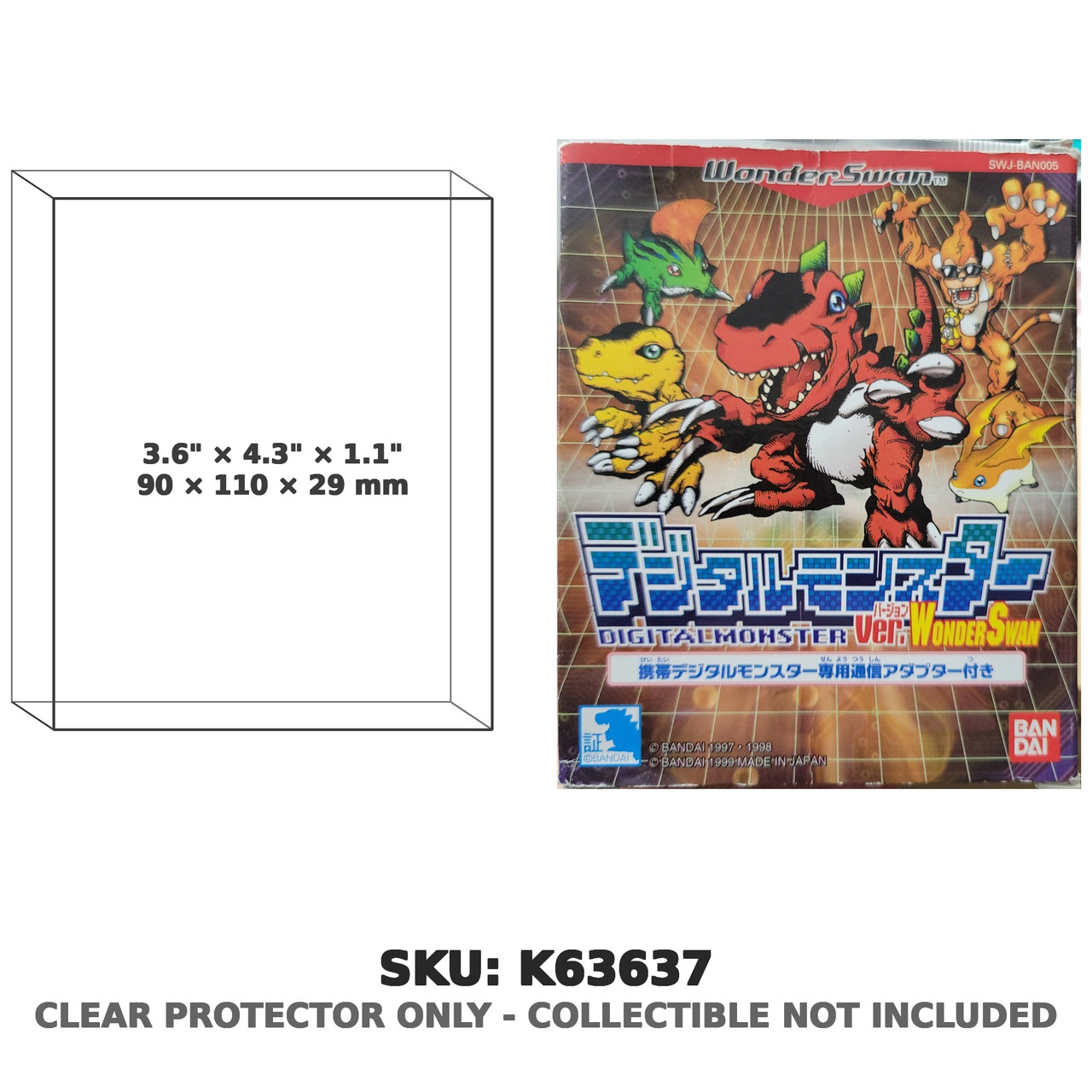 Digital Monster Ver. WonderSwan Japanese Version