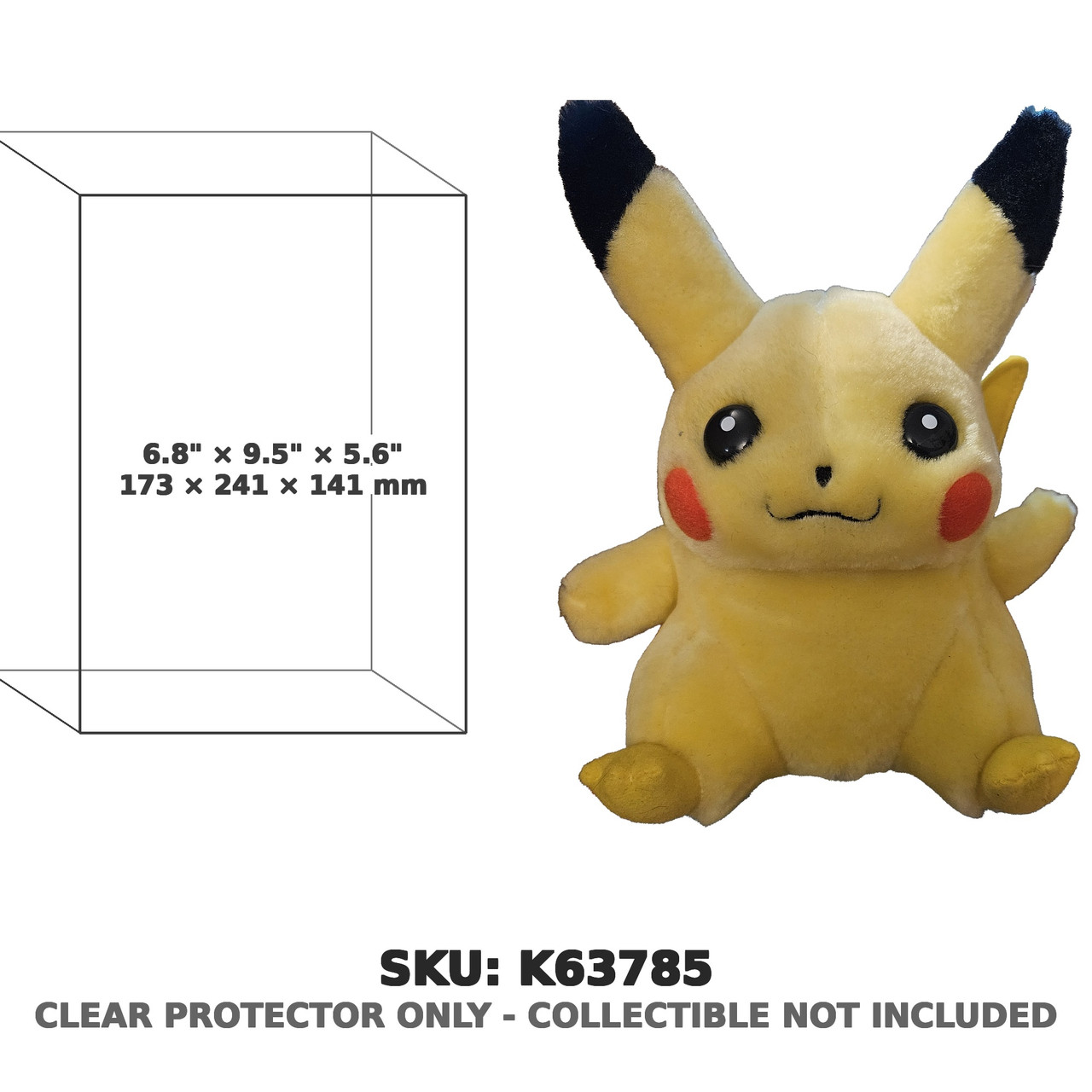 Pikachu Pokémon 1998 Plush