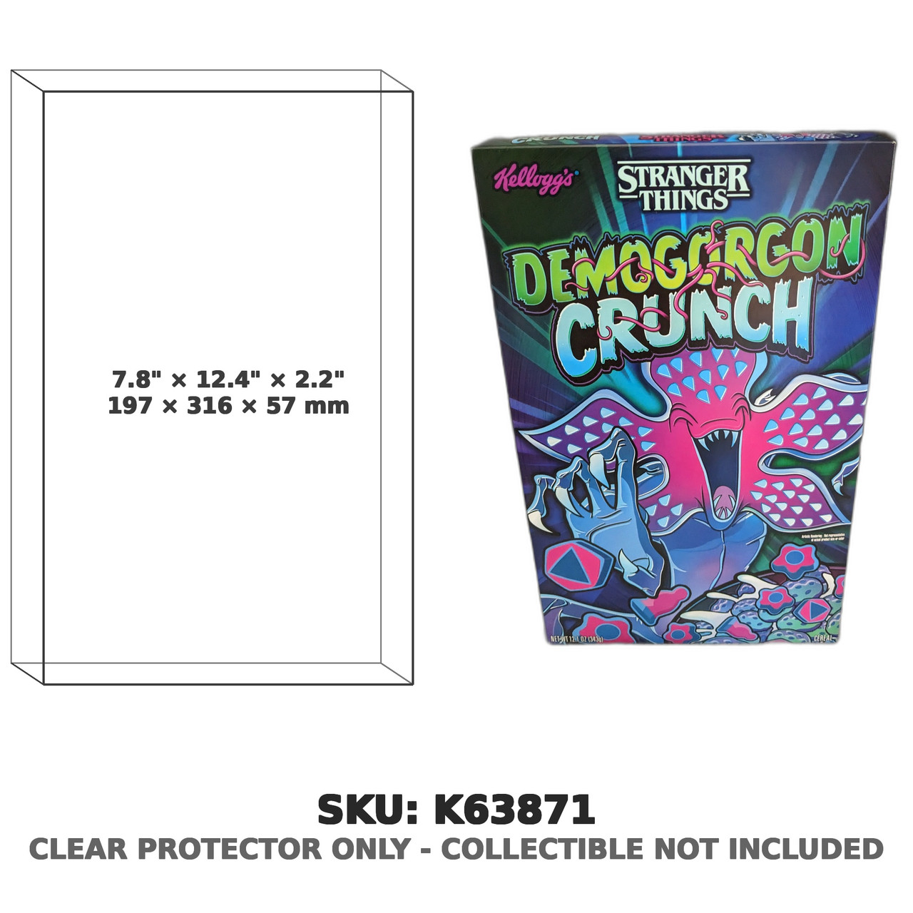 Demogorgon Crunch Stranger Things Cereal