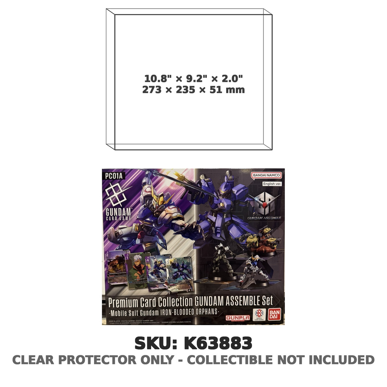 Gundam Assemble Card Collection Iron-Blooded Orphans PC01A