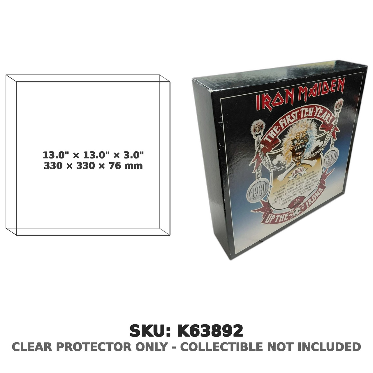 Iron Maiden The First Ten Years 1980-1990 Vinyl Box Set