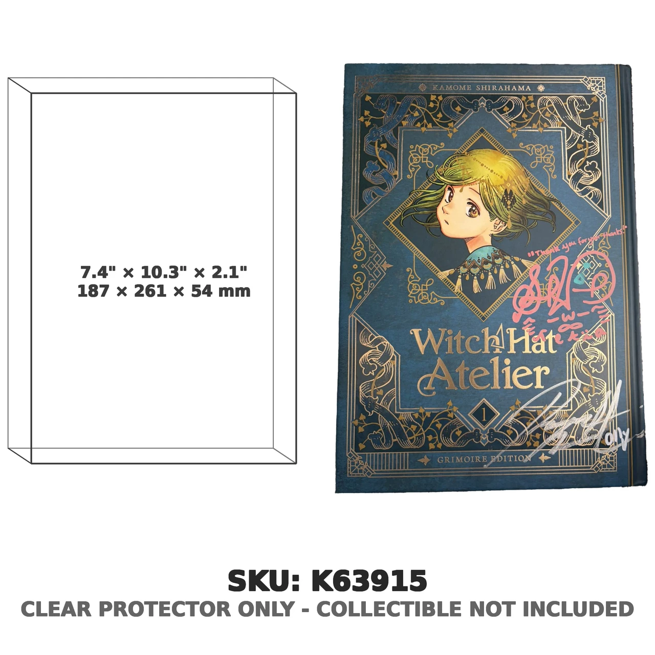 Witch Hat Atelier Grimoire Edition Vol. 1 Hardcover Manga