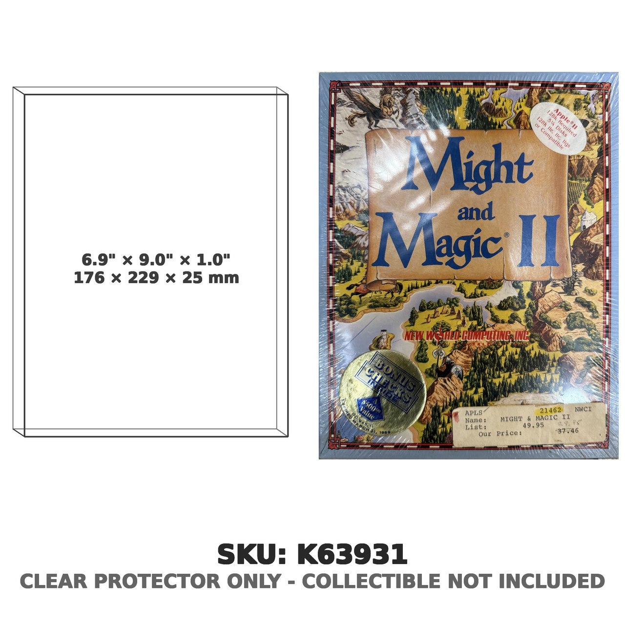 Might and Magic II Apple II Game