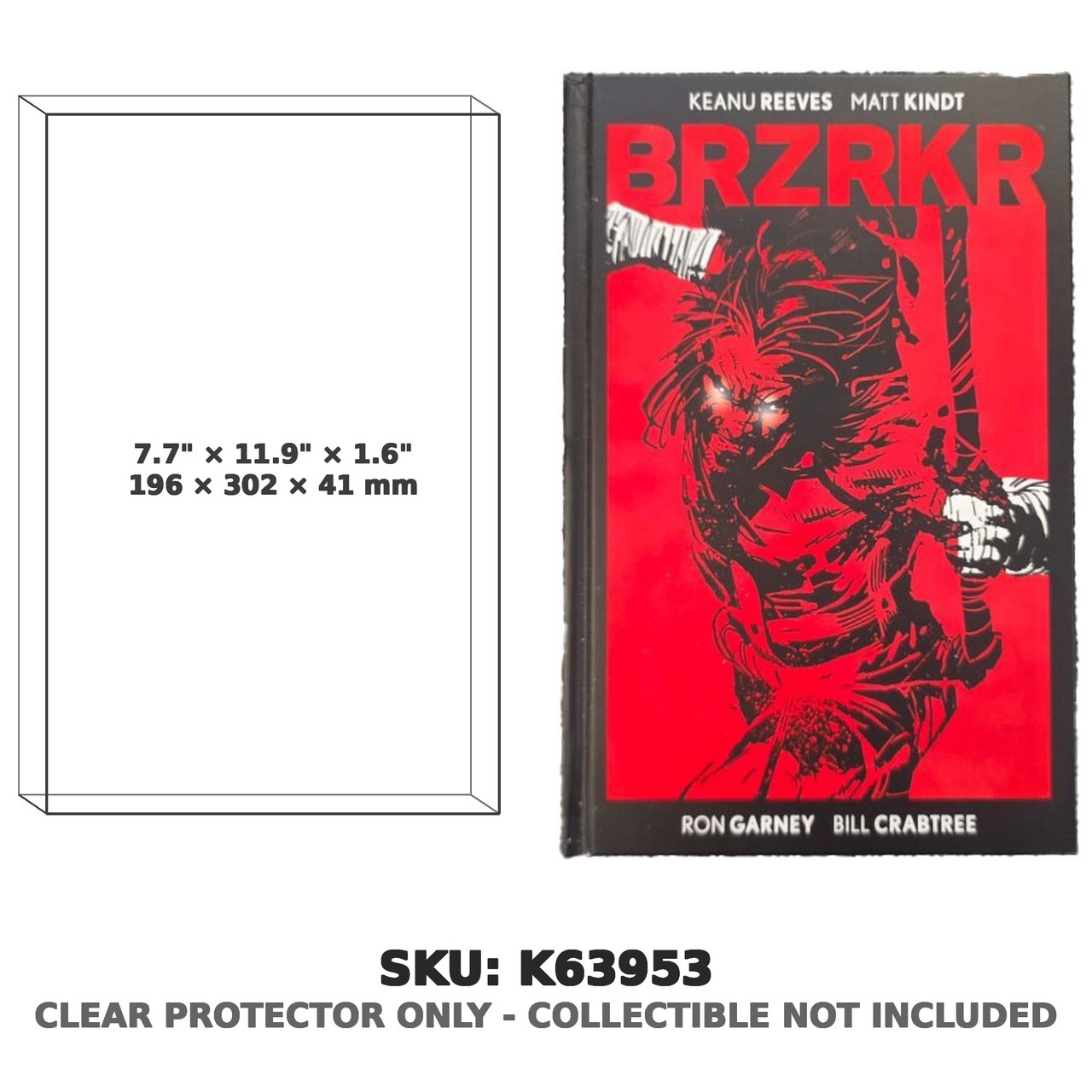 BRZRKR Deluxe Hardcover Book with Slipcase