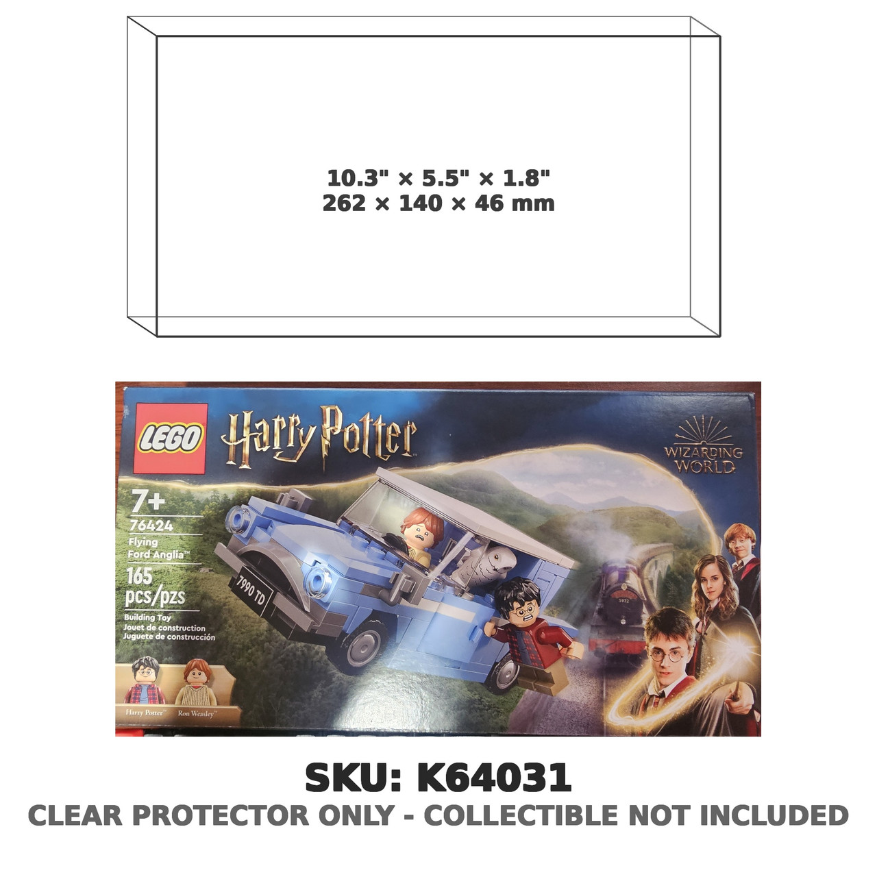 Flying Ford Anglia Harry Potter LEGO 76424