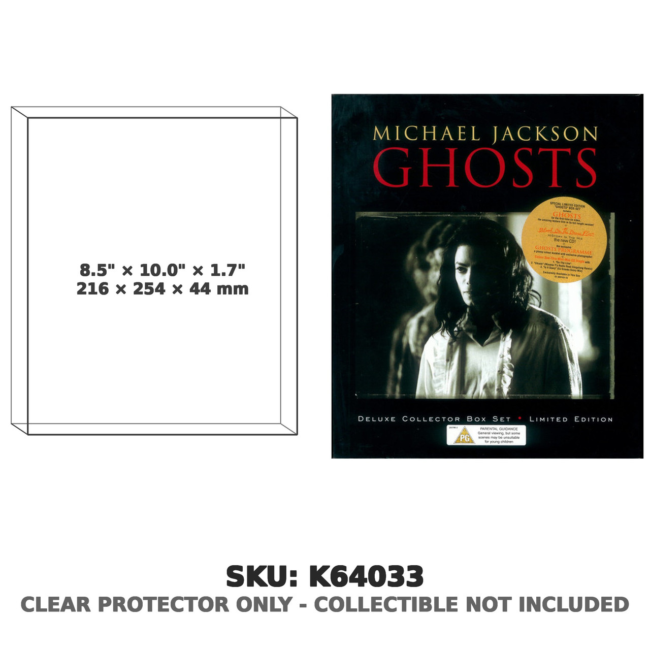 Michael Jackson Ghosts Deluxe Collector Box Set
