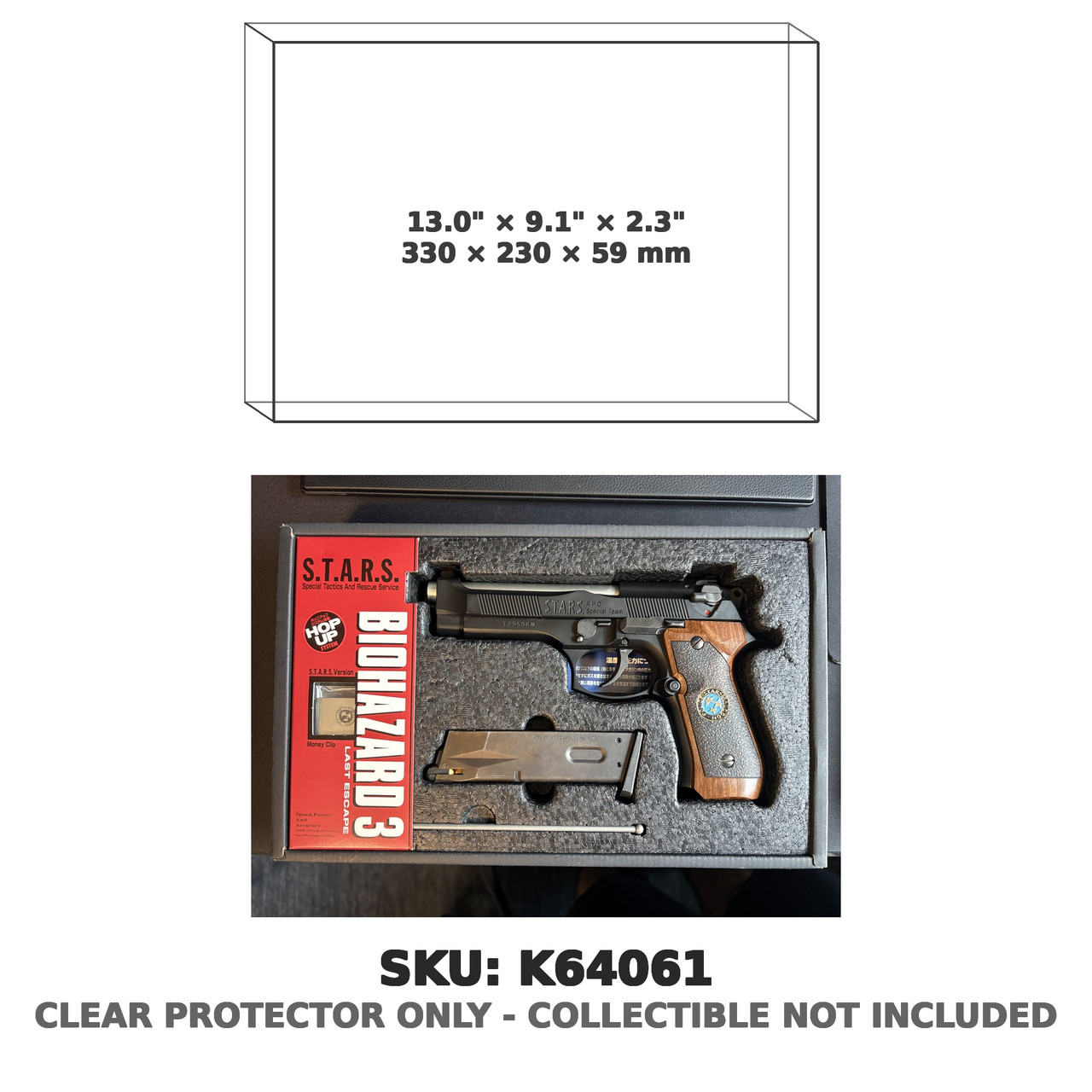 Biohazard 3 Last Escape S.T.A.R.S. M92F Airsoft Pistol