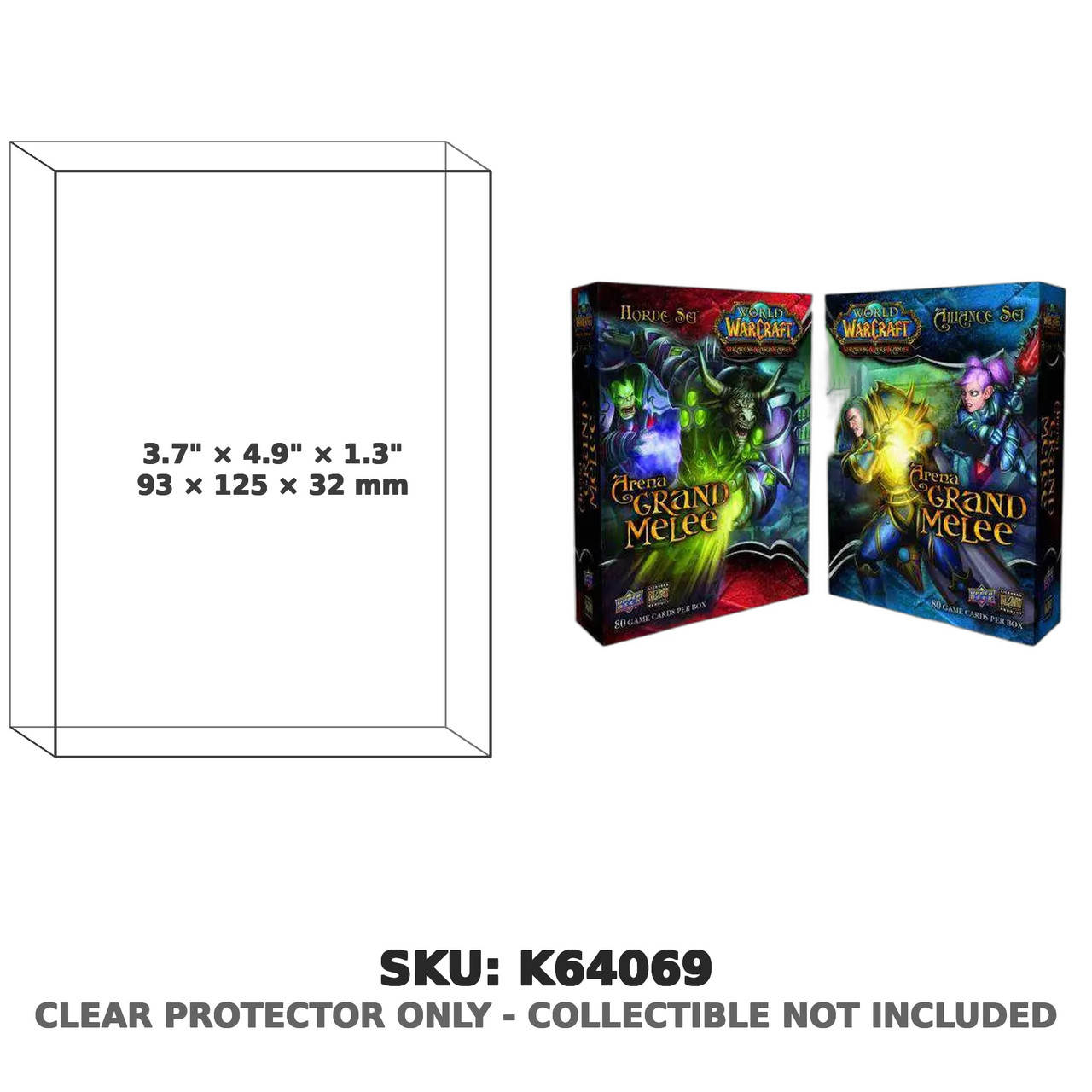 World of Warcraft TCG Arena Grand Melee Horde & Alliance Set