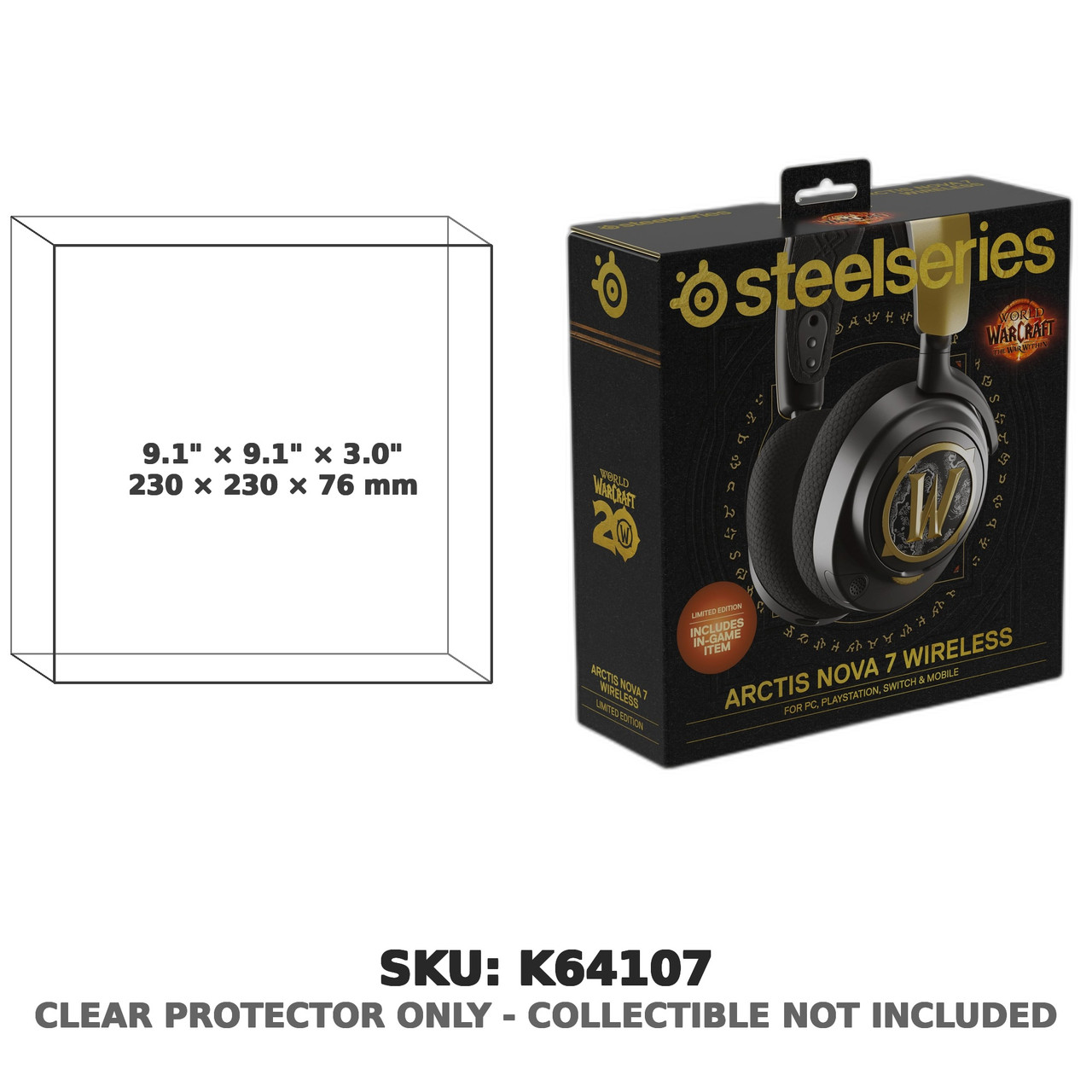 Arctis Nova 7 Wireless World of Warcraft The War Within Headset