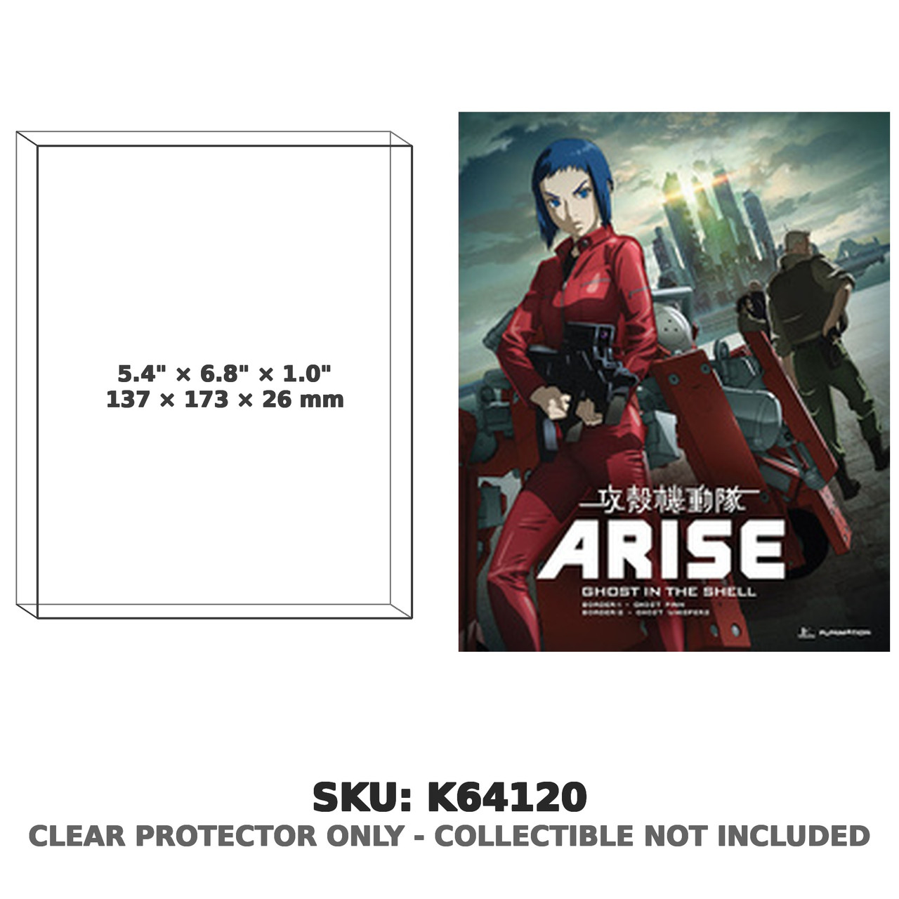 Ghost in the Shell Arise Borders 1 & 2 Blu-ray