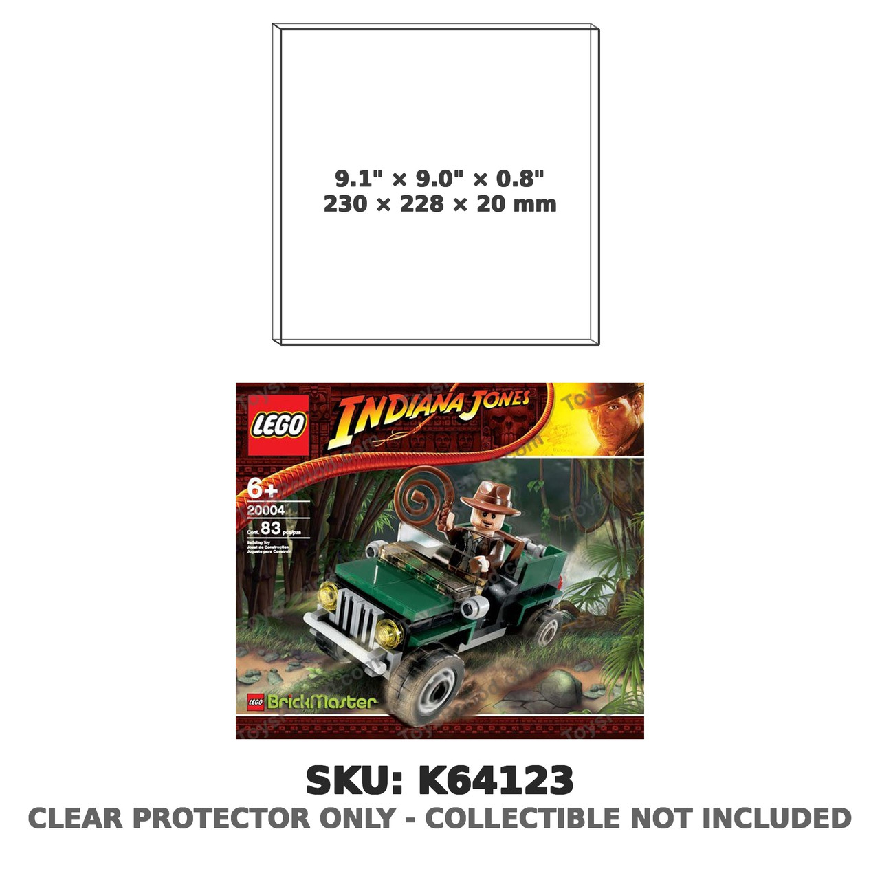 Indiana Jones LEGO BrickMaster Jungle Cruiser 20004 Set