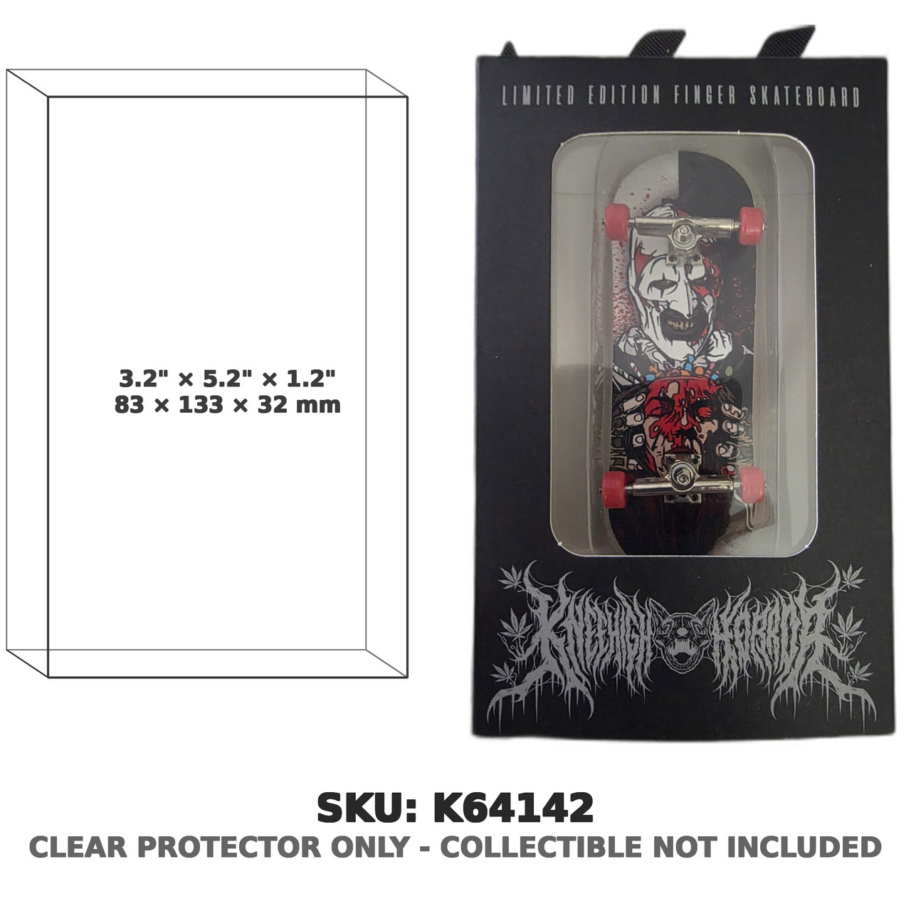 Kneehigh Horror Limited Edition Finger Skateboard