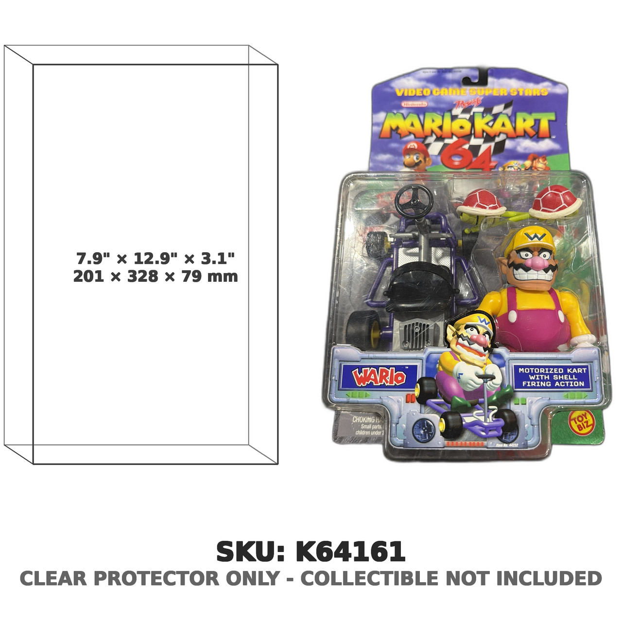 Wario Mario Kart 64 Figure