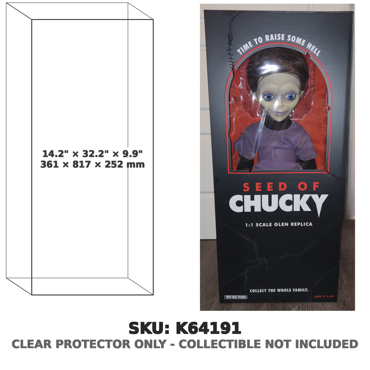 Glen Seed of Chucky 1:1 Scale Replica Doll