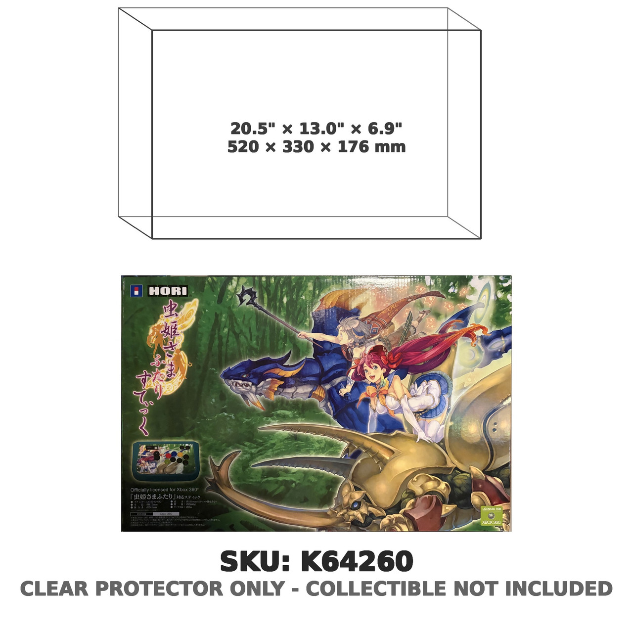 Mushihimesama Futari Arcade Stick Xbox 360