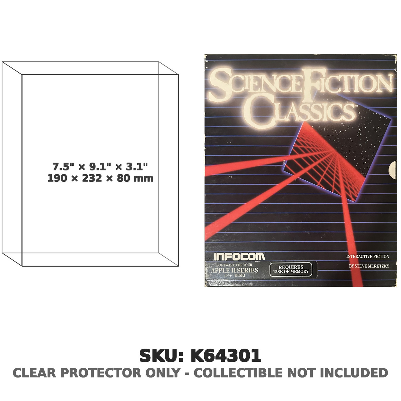 Science Fiction Classics Infocom Apple II Game