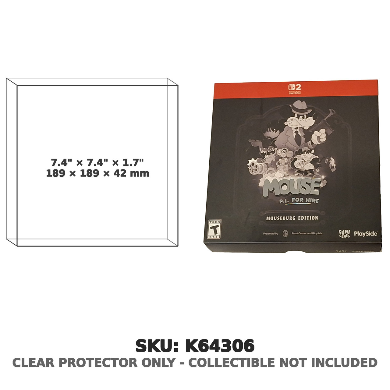 Mouse P.I. For Hire Mouseburg Edition Switch 2