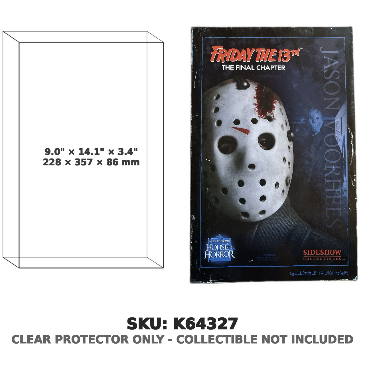 Jason Voorhees Friday the 13th Final Chapter 12-Inch Figure