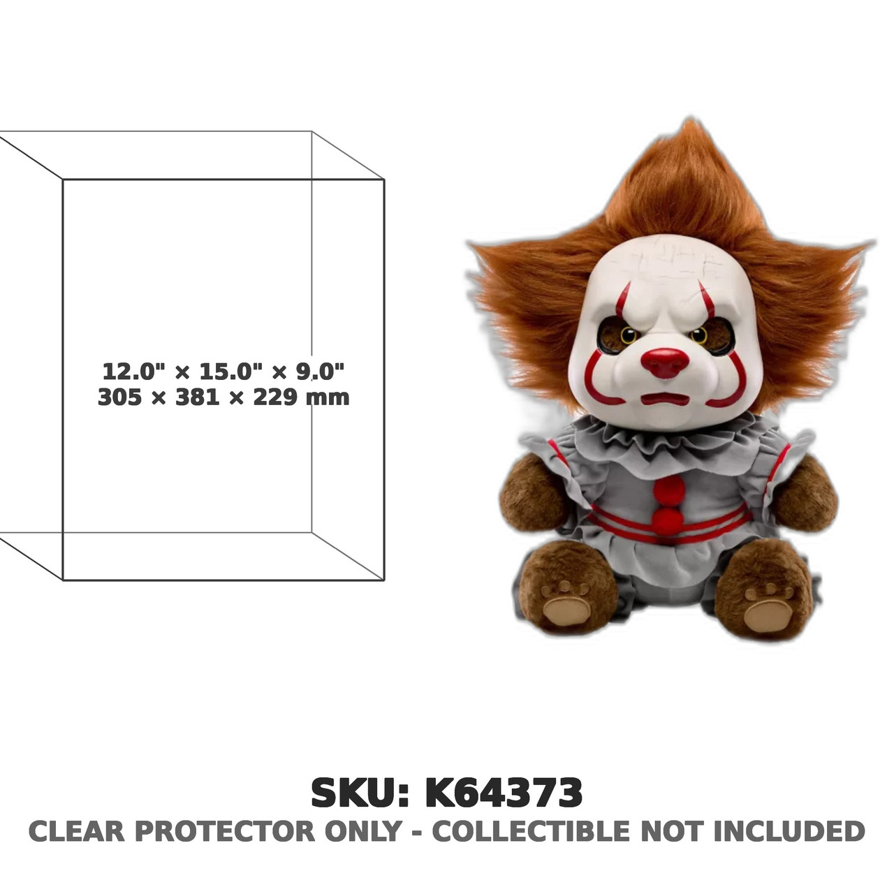 Pennywise IT Teddy Terrors Plush