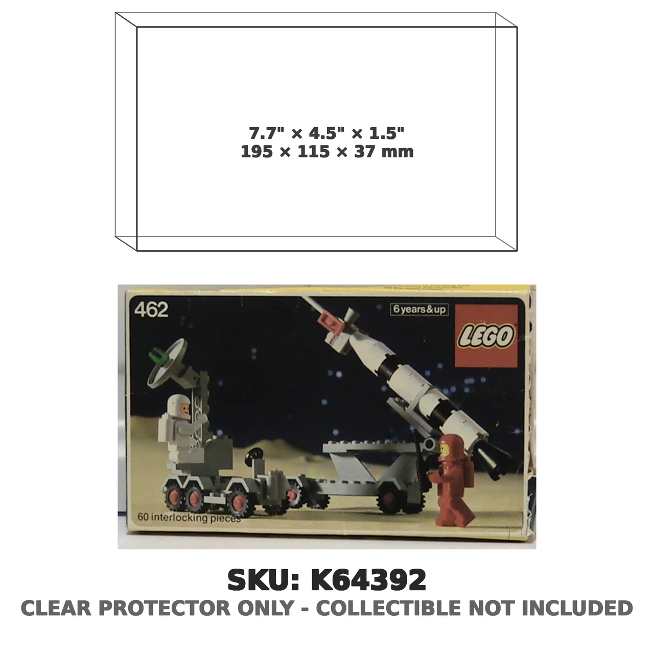 Mobile Rocket Launcher LEGO Classic Space 462