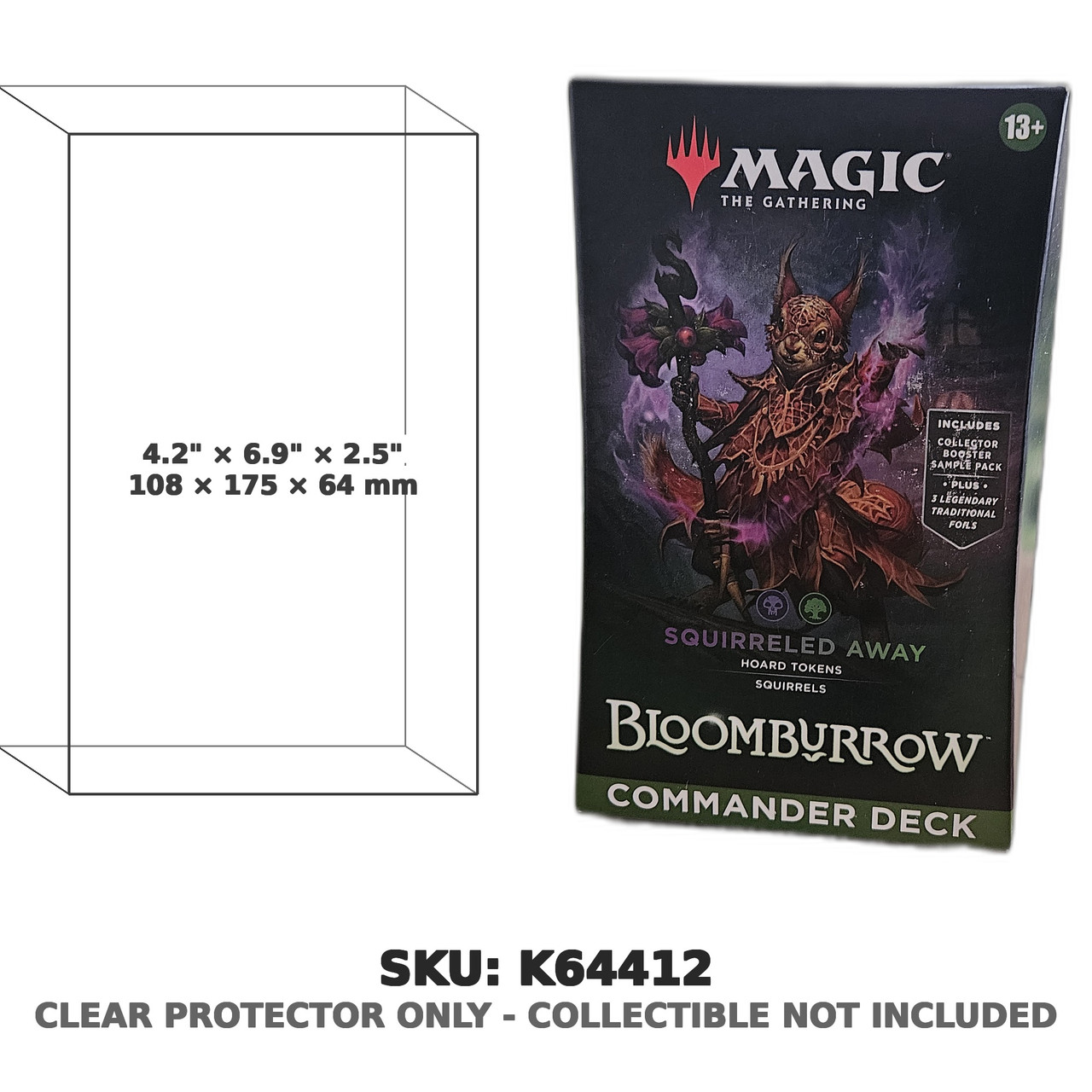 Squirreled Away Bloomburrow MTG Commander Deck