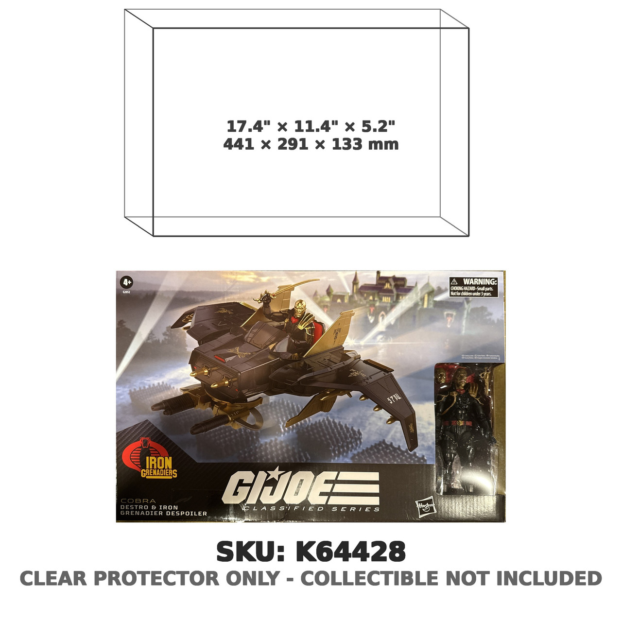 Destro & Iron Grenadier Despoiler G.I. Joe Classified Vehicle