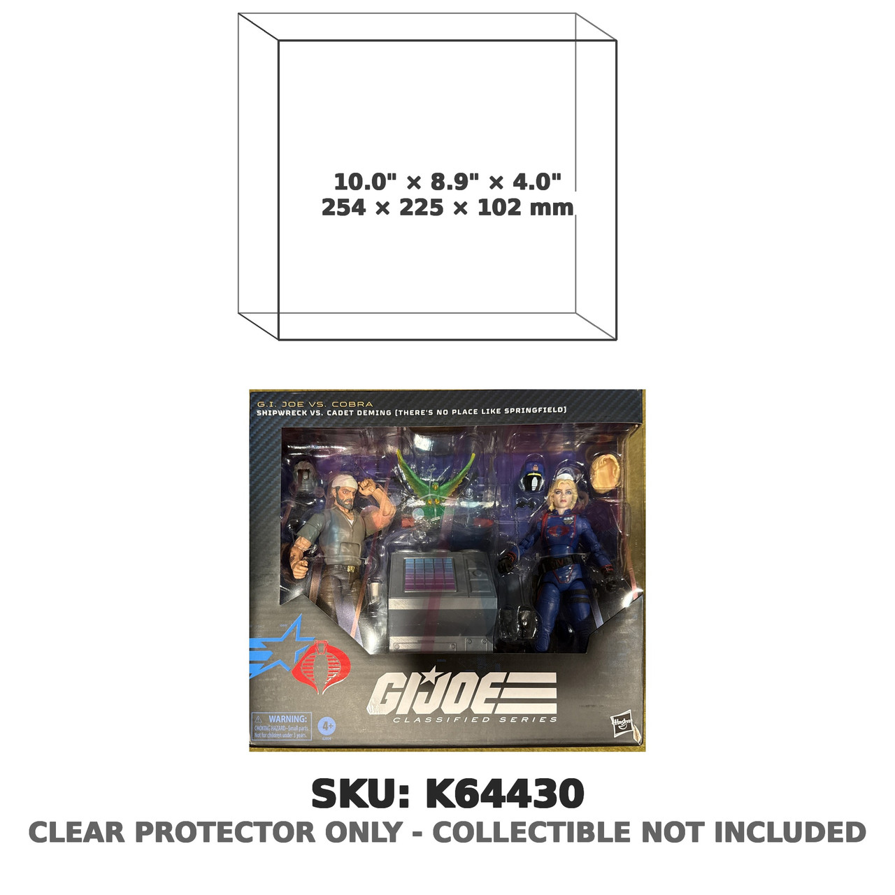Shipwreck vs Cadet Deming G.I. Joe Classified There's No Place Like Springfield 2-Pack