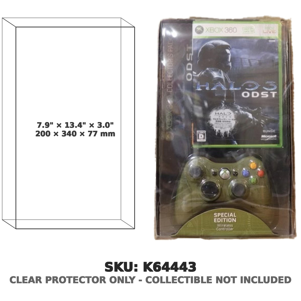 Halo 3 ODST Xbox 360 Collector's Pack Japanese