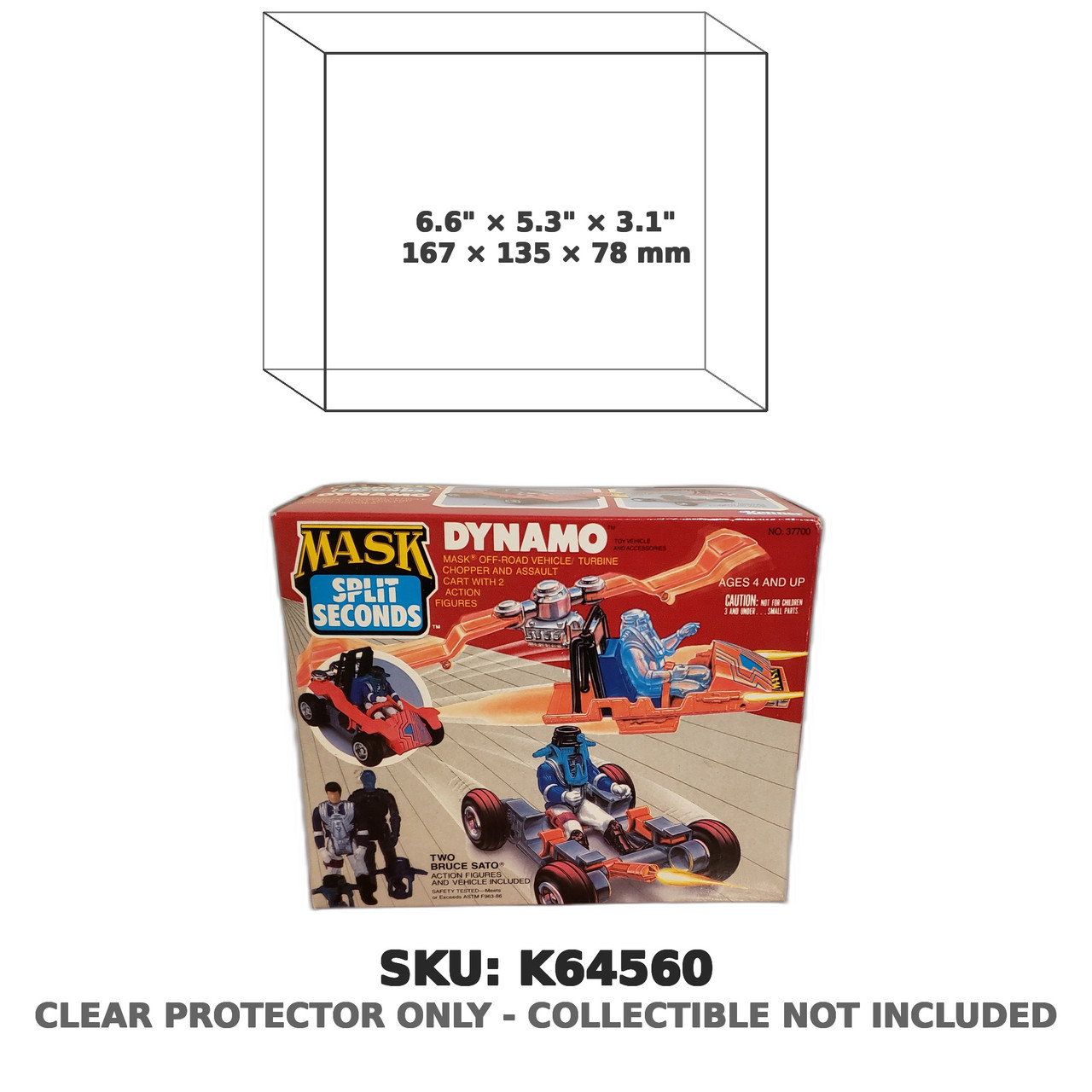 Dynamo M.A.S.K. Split Seconds Vehicle